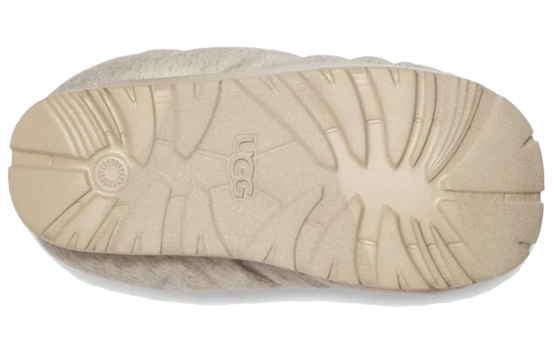 (W) UGG Spaceslider Jersey Slipper 'Beige Grey' 圖 5