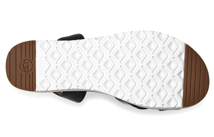 (W) UGG Sport Sandal 'Black White' 圖 6