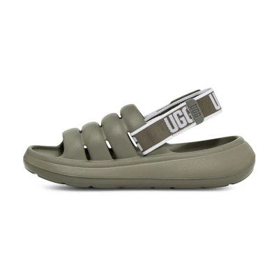 (W) UGG Sport Yeah 'Olive Green Detachable Heel Strap'
