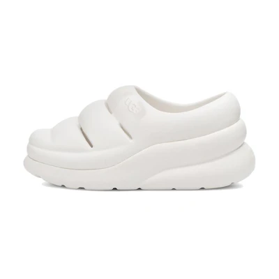 (W) UGG Sport Yeah Clog Bright White