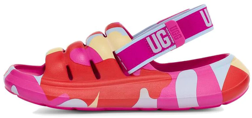 (W) UGG Sport Yeah Slide ''Camopop Dragonfruit'' Pantoffels 1136760-DFRT Buy (W) UGG Sport Yeah Slide ''Camopop Dragonfruit'' Pantoffels 1136760-DFRT