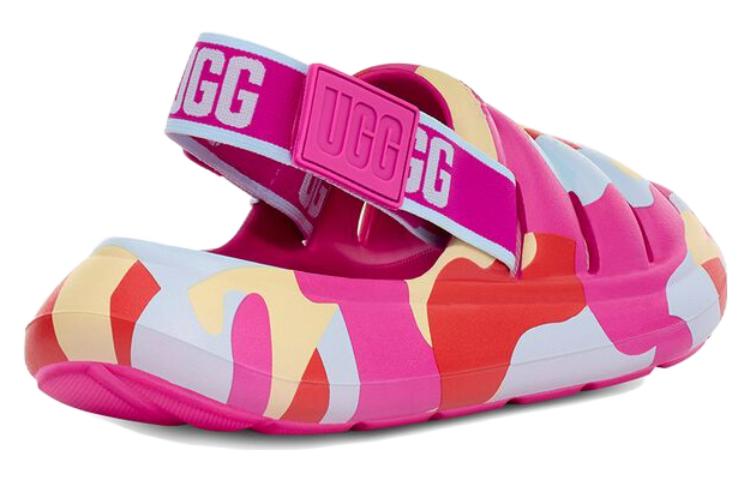 Shop (W) UGG Sport Yeah Slide ''Camopop Dragonfruit'' Pantoffels 1136760-DFRT