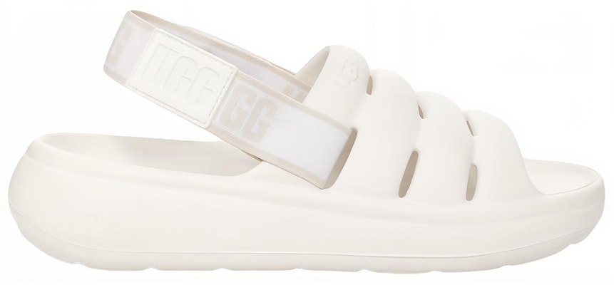 (W) UGG Sport Yeah Slide Putih Cerah 1126811-BRWH Order (W) UGG Sport Yeah Slide Putih Cerah 1126811-BRWH