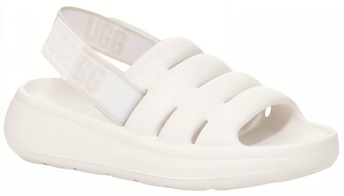 (W) UGG Sport Yeah Slide Putih Cerah 1126811-BRWH Lookbook (W) UGG Sport Yeah Slide Putih Cerah 1126811-BRWH