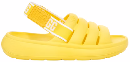(Women) UGG Sport Yeah Slide Canary Yellow 1126811-CAN (Women) UGG Sport Yeah Slide Canary Yellow 1126811-CAN