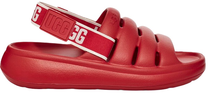 (W) UGG Sandal Sport Yeah Merah Samba 1126811-SBR Order (W) UGG Sandal Sport Yeah Merah Samba 1126811-SBR