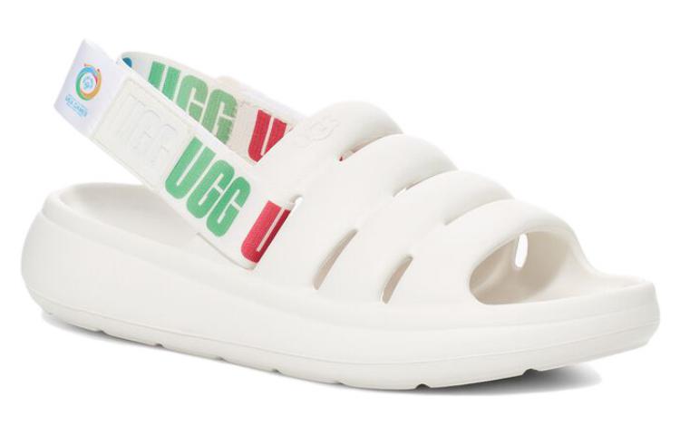 Order (Women) UGG Sport Yeah SO Slide Sandal 'White' 1138770-WHT