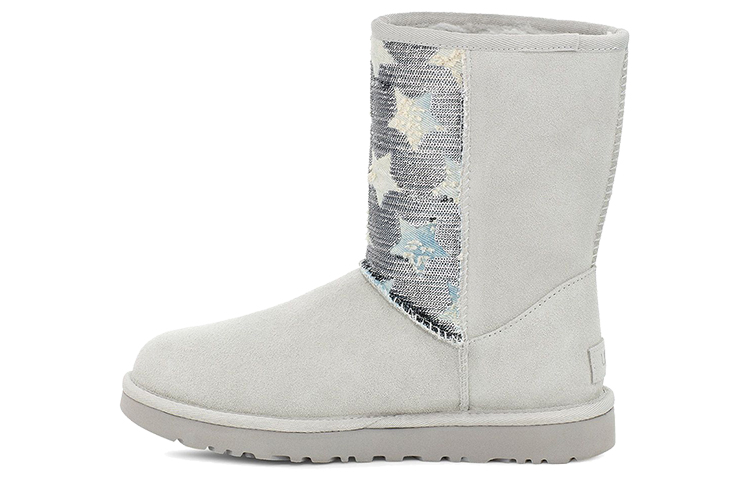 Buy (W) Botas de Nieve UGG Estrella Gris Blanco 1111029-GRV