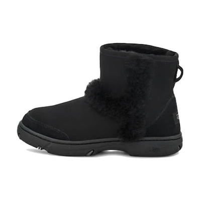 (W) UGG Sunburst Mini Boot Black