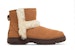 (W) UGG Sunburst Mini Boot Coklat Tua 1130728-CHE