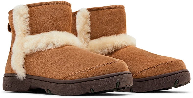 (Women) UGG Sunburst Mini Boot Chestnut 1130728-CHE Cheap (Women) UGG Sunburst Mini Boot Chestnut 1130728-CHE