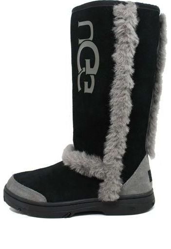 (Women) UGG Sunburst Tall 'Black' 1121113-BKGY