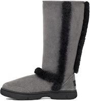 (Women) UGG Sunburst Tall Boot Grey Black 5218-GRB (Women) UGG Sunburst Tall Boot Grey Black 5218-GRB