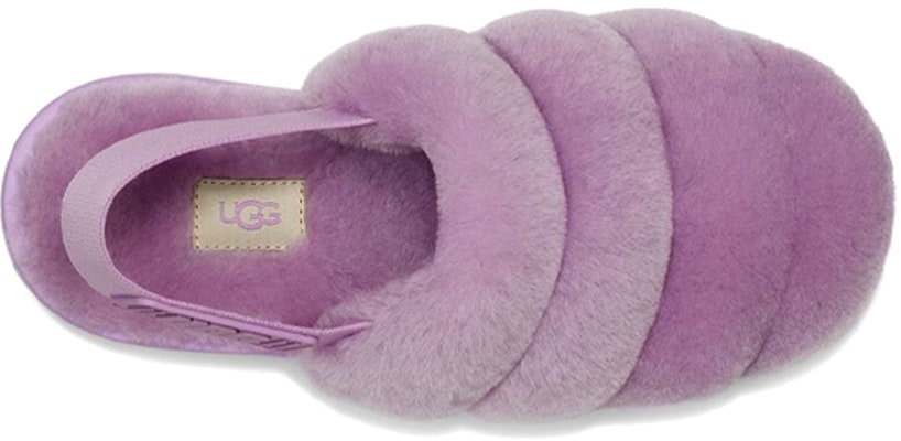 (W) UGG Super Fluff Sandal Putih 1121751-LBM Shop (W) UGG Super Fluff Sandal Putih 1121751-LBM