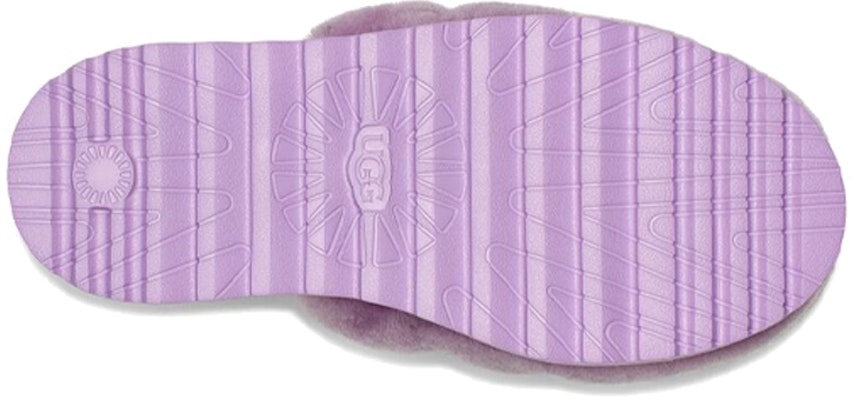 (W) UGG Super Fluff Sandal Putih 1121751-LBM Details for (W) UGG Super Fluff Sandal Putih 1121751-LBM