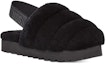 Lookbook (W) UGG Super Fluff Slipper 'Kulit Biri Hitam Fesyen Kasual' 1121751-BLK