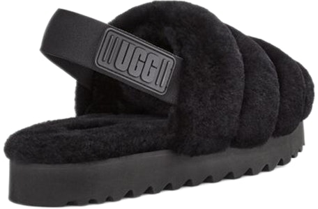 (W) UGG Super Fluff Slipper 'Kulit Biri Hitam Fesyen Kasual' 1121751-BLK Purchase (W) UGG Super Fluff Slipper 'Kulit Biri Hitam Fesyen Kasual' 1121751-BLK