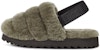 (W) UGG Super Fluff Selipar 'Hijau Zaitun' 1121751-BTOL