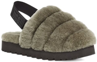 (Women) UGG Super Fluff Slipper 'Burnt Olive' 1121751-BTOL Lookbook (Women) UGG Super Fluff Slipper 'Burnt Olive' 1121751-BTOL