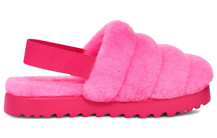 Order (W) UGG 超级绒毛拖鞋 '粉色羊皮' 1121751-TYPN
