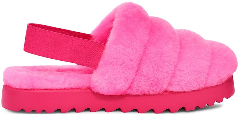 (W) UGG Super Fluff Sandal 'Pink Sheepskin' Kulit Domba Warna Merah Muda 1121751-TYPN Order (W) UGG Super Fluff Sandal 'Pink Sheepskin' Kulit Domba Warna Merah Muda 1121751-TYPN