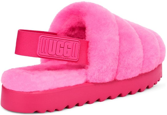 (W) UGG Super Fluff Sandal 'Pink Sheepskin' Kulit Domba Warna Merah Muda 1121751-TYPN Shop (W) UGG Super Fluff Sandal 'Pink Sheepskin' Kulit Domba Warna Merah Muda 1121751-TYPN
