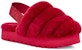 (W) UGG Super Fluff Selipar Merah Reben 1121751-RBRD