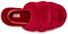 (W) UGG Super Fluff Selipar Merah Reben 1121751-RBRD