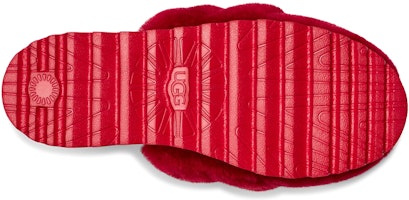 (Women) UGG Super Fluff Slipper Ribbon Red 1121751-RBRD Details for (Women) UGG Super Fluff Slipper Ribbon Red 1121751-RBRD