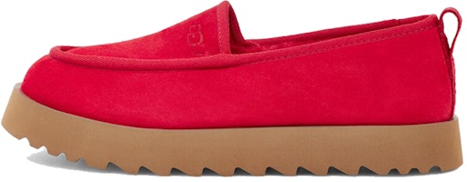 (Women) UGG Super Moc Slipper 'Red Leather' 1121570-SBR (Women) UGG Super Moc Slipper 'Red Leather' 1121570-SBR
