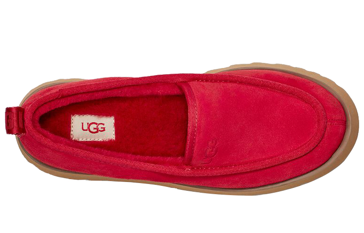 Shop (W) UGG Super Moc Slipper ''Cuir Rouge'' 1121570-SBR
