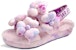 (W) UGG Susan Fang x Fluff Selipar 'Flower Weave Pink' 1143570-PINK