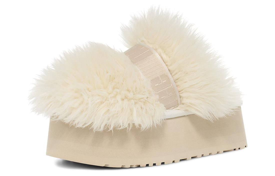 Order (W) UGG Pantuflas Sostenibles Fluff Momma Slide 'Blanco' 1131974-WHT