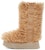 (W) UGG But Kasut Tinggi Momma Berbulu Mesra Alam Warna Oat 1130771-OATT