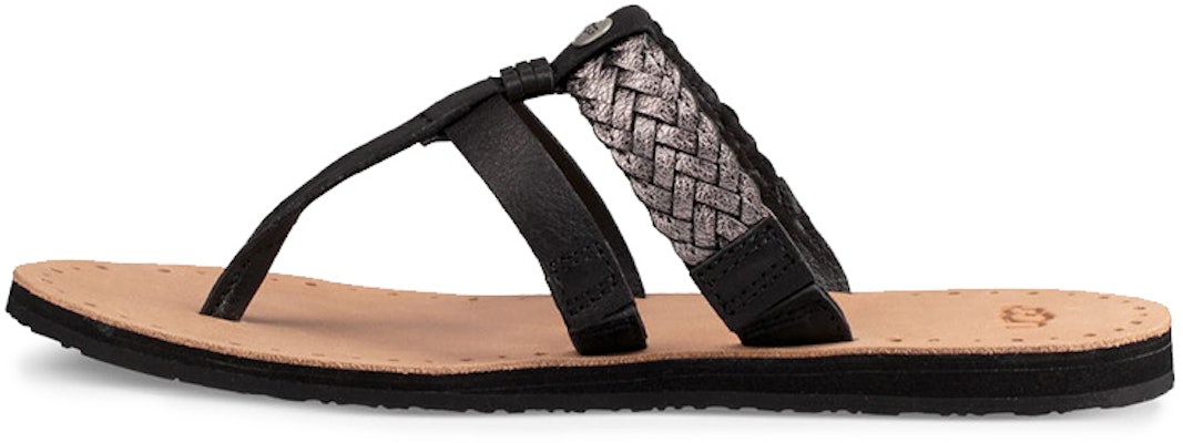 (Women) UGG T-Strap Sandal 'Black' 1018781-BLK Buy (Women) UGG T-Strap Sandal 'Black' 1018781-BLK