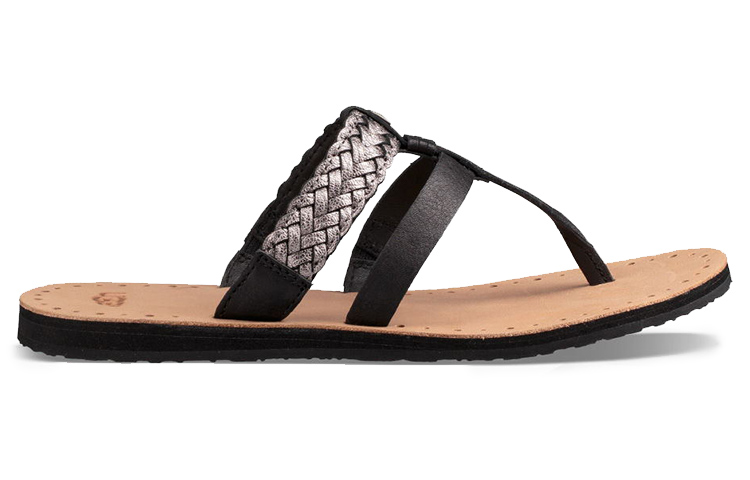 Order (Women) UGG T-Strap Sandal 'Black' 1018781-BLK