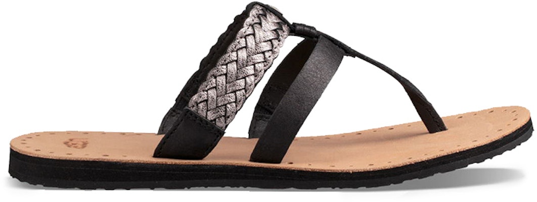 (Women) UGG T-Strap Sandal 'Black' 1018781-BLK Order (Women) UGG T-Strap Sandal 'Black' 1018781-BLK