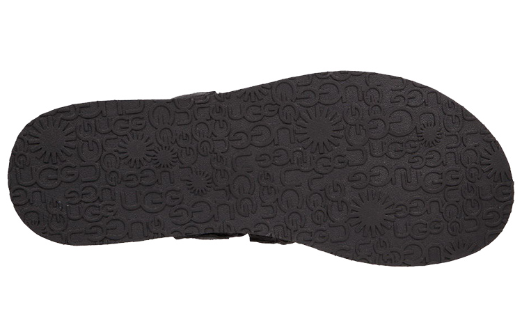 Purchase (Women) UGG T-Strap Sandal 'Black' 1018781-BLK