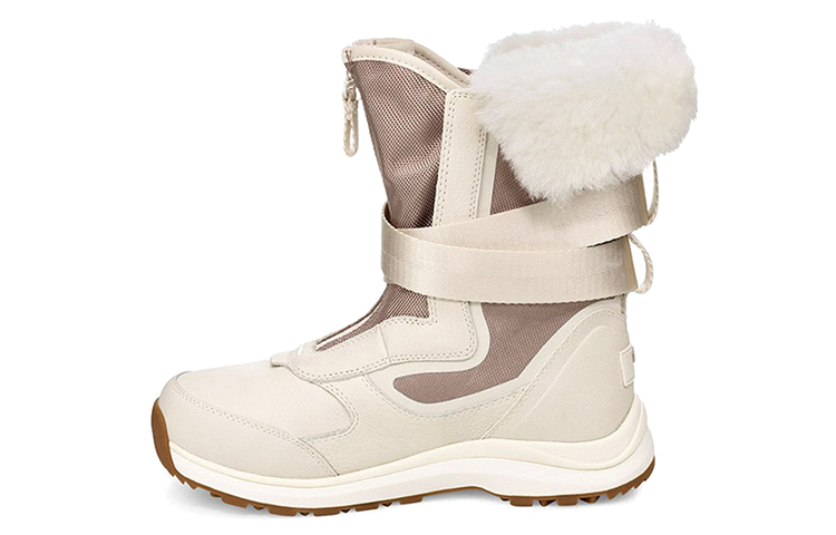 (Women) UGG Tahoe Snow Boots White 1103848-JSM