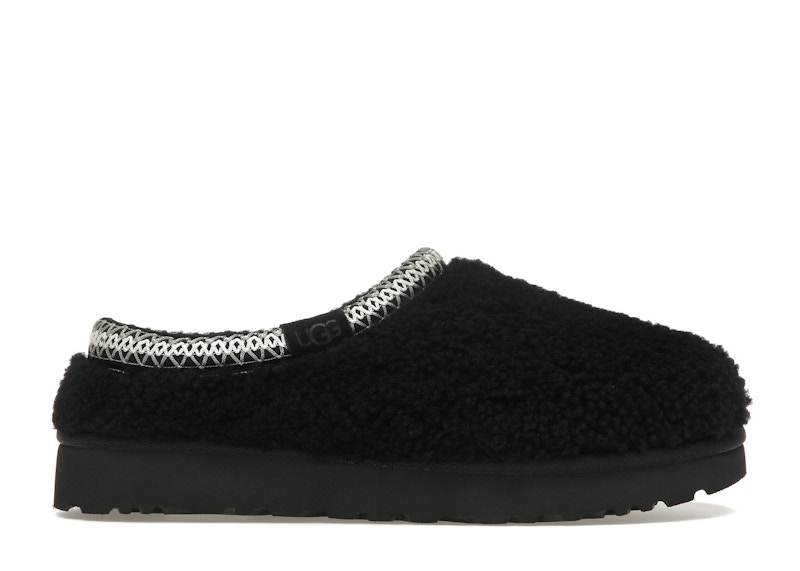 (Women) UGG Tasman Slipper 'Maxi Curly - Black' 1158356-BLK