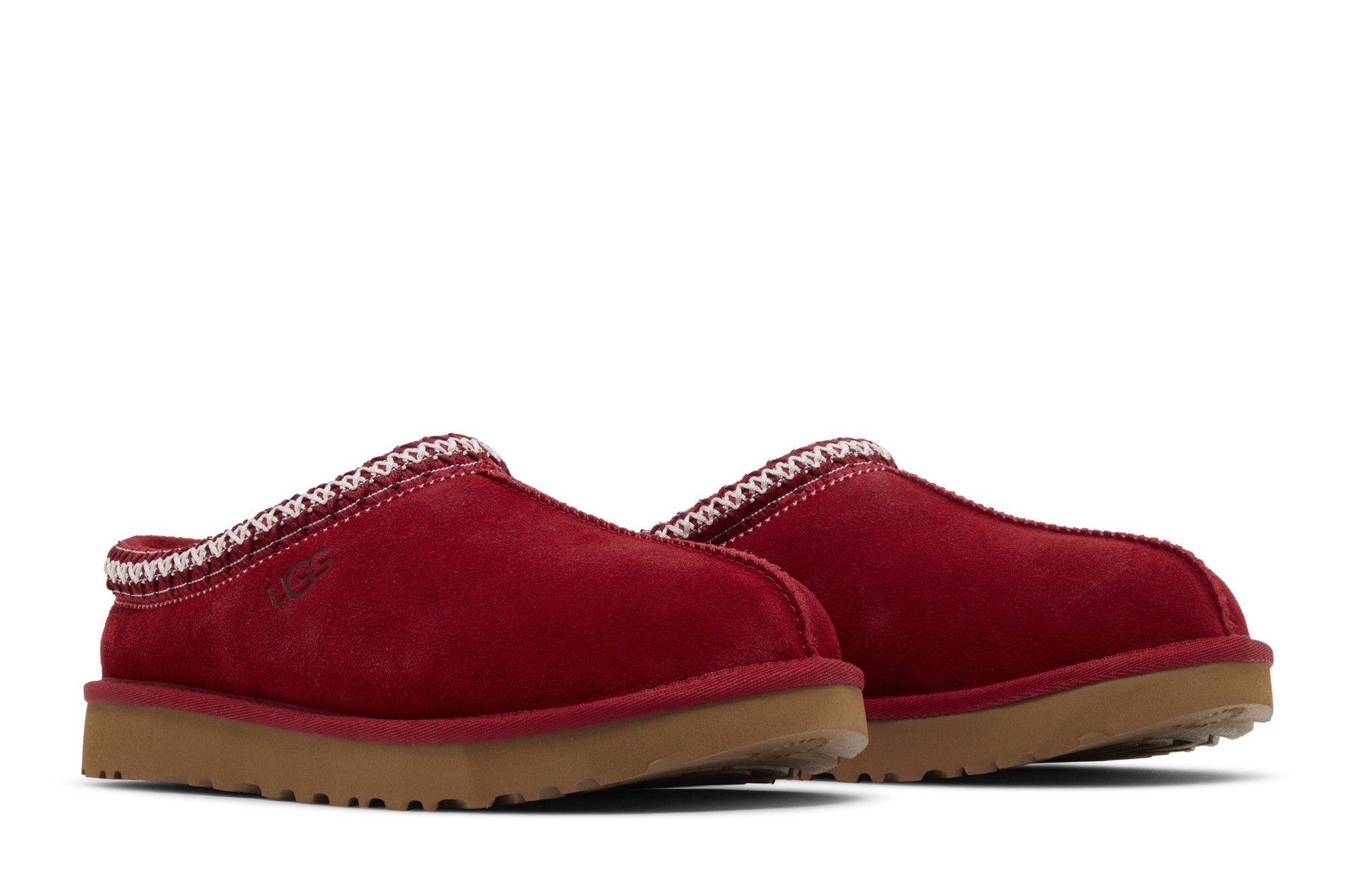 Cheap (W) UGG 타즈먼 슬리퍼 '삼바 레드' (UGG Tasman slipper 'Samba Red') 5955-SBR