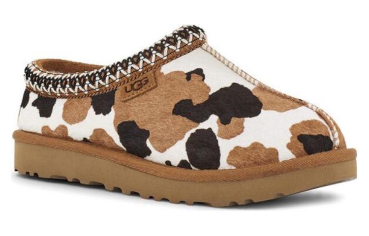 (W) UGG Tasman Slipper Cow Print Chestnut 圖 2