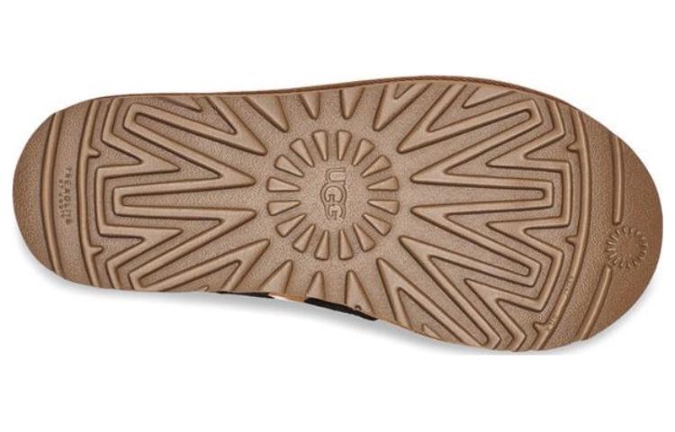 (W) UGG Tasman Slipper Cow Print Chestnut 圖 5