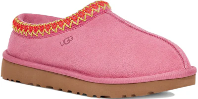 Lookbook UGG Tasman 二層牛皮 簡約舒適 時尚涼拖 女款 玫紅色