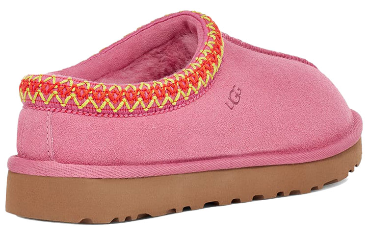 Shop (W) UGG Tasman Slipper Roze Rood - Minimalistische Antislip Casual Sportschoen 5955-WBRR