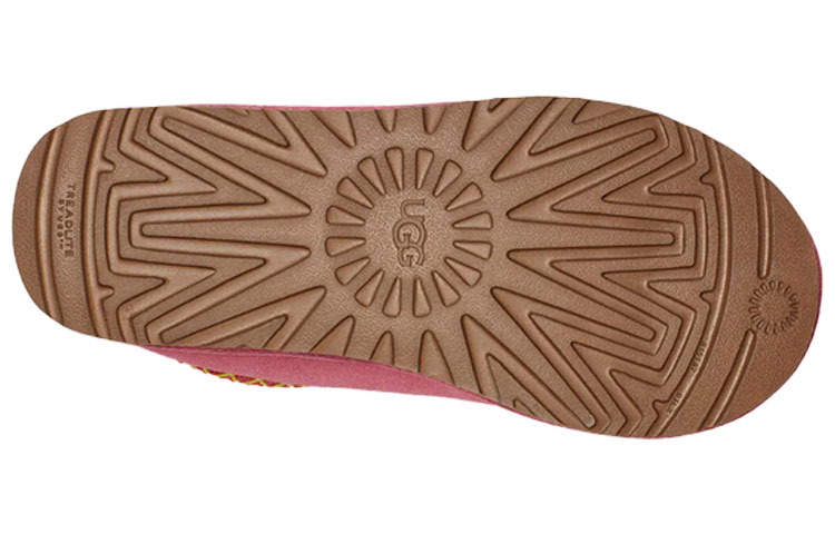 Details for (W) UGG Tasman Slipper Roze Rood - Minimalistische Antislip Casual Sportschoen 5955-WBRR