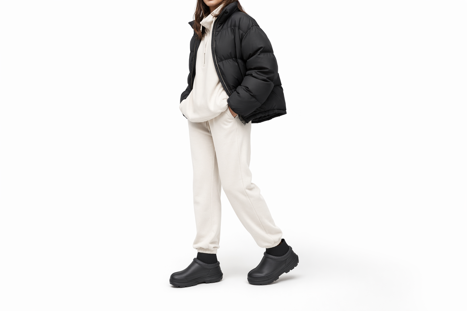 Order (W) UGG Tasman X 拖鞋 黑色 1125730-BLK