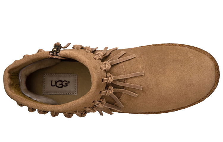 (W) UGG Tassel Short Boot 'Chestnut' 圖 5