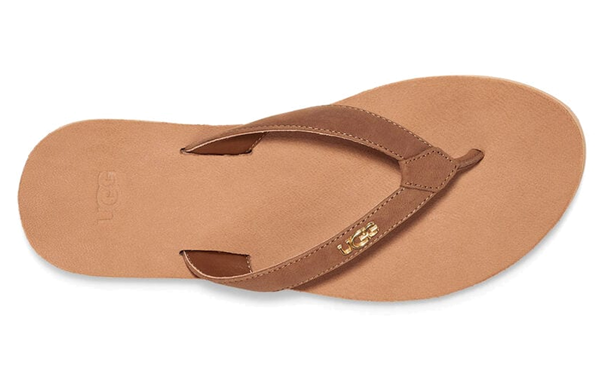 Shop (W) UGG Tawney 人字拖 ’棕色‘ 1119997-CNCK