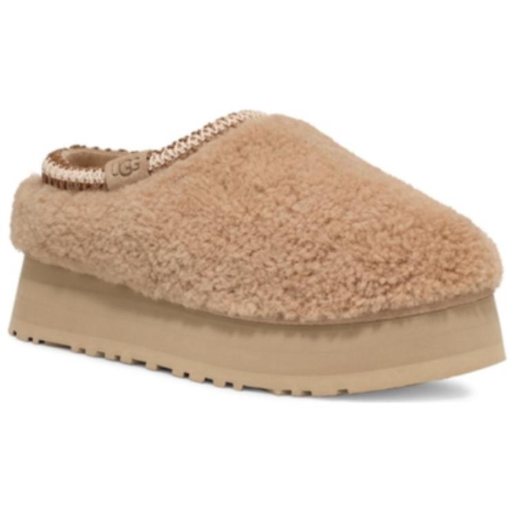 Order (W) UGG タズスリッパ ''マキシカーリー - サンド'' 1167770-SAN